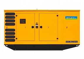 Дизельный генератор Aksa APD 275C в кожухе с АВР ДизельЭнергоРесурс