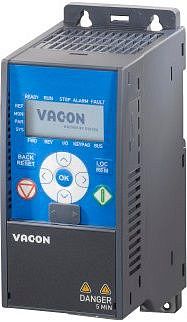 Частотный преобразователь VACON0010-3L-0009-4+EMC2+QPES 4кВт 380В