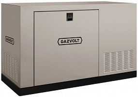 Газовый генератор Gazvolt 30T21 в кожухе с АВР ДизельЭнергоРесурс