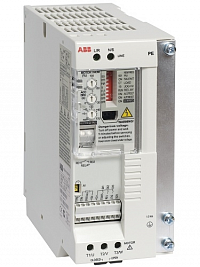 Частотный преобразователь ABB ACS55-01N-09A8-2, 2.2 кВт, 220 В, 1 фаза, IP20, без фильтра ЭМС